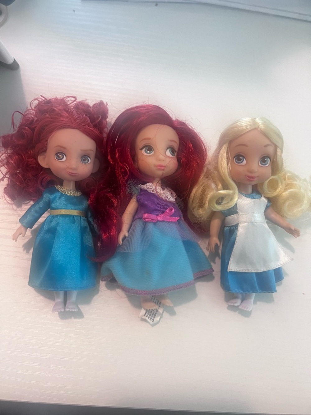 Disney Animators Mini Dolls Merida, Ariel and Alice in Wonderland Price Firm